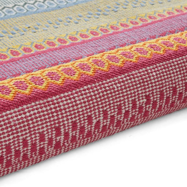 Ručne tkaný bavlnený koberec 120x170 cm Cascade Bright Multi – Think Rugs-image-4