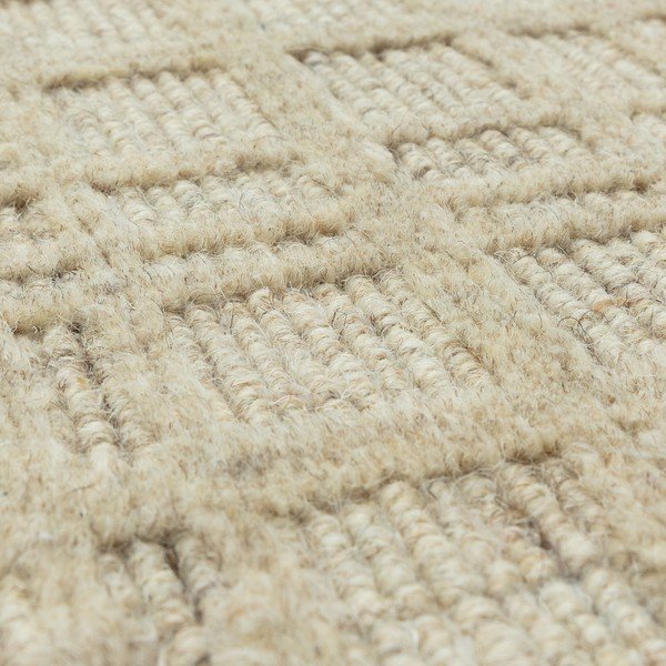 Krémový ručne tkaný koberec s prímesou vlny 200x290 cm Thatch Sand – Asiatic Carpets-image-3