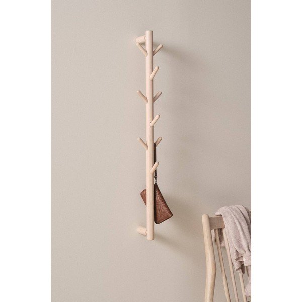 Nástenný vešiak z borovicového dreva v svetlo prírodnej farbe 21 cm Eddison – Jotex-image-1