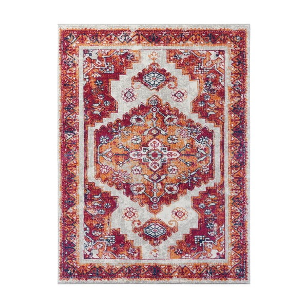 Červený koberec Nouristan Daber, 160 x 230 cm