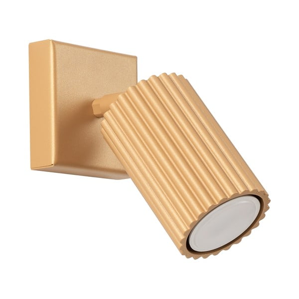 Bodové svietidlo v zlatej farbe 8x16 cm Gleam – Sollux