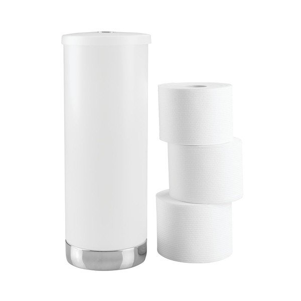 Transparentný úložný box na toaletný papier iDesign Aria-image-1