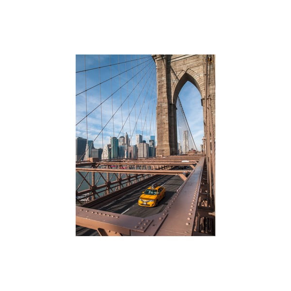 Obraz Brooklyn Bridge, 50x65 cm
