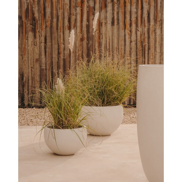 Kvetináč z cementu ø 72 cm Grau – Kave Home-image-1