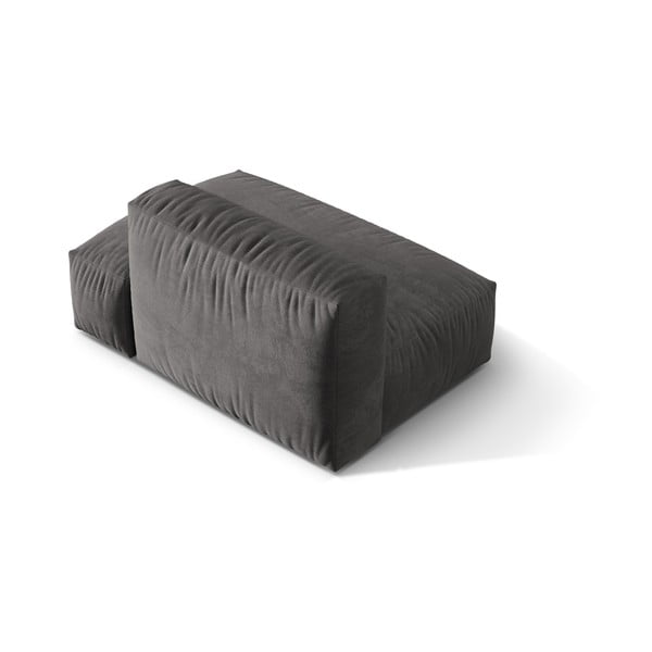 Sivý zamatový modul pohovky (pravý roh) Martina – Micadoni -image-2