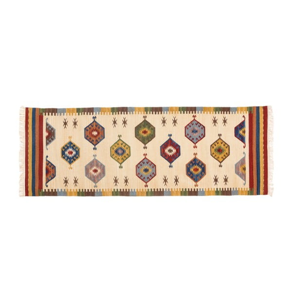Ručne tkaný koberec Kilim Dalush 610, 250x80 cm