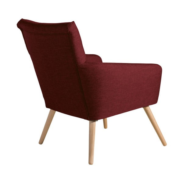 Červené kreslo Max Winzer Jörn-image-3