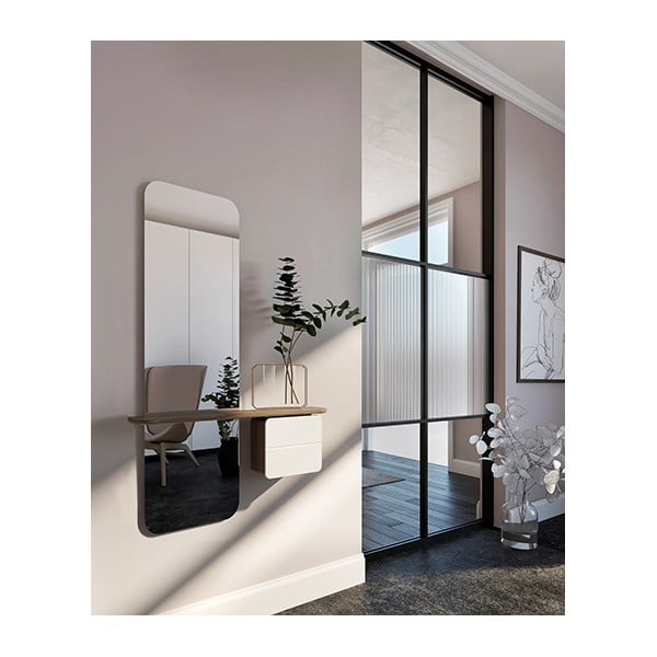 Bielo-hnedá predsieňová zostava v dekore duba One More Look – UMAGE-image-4