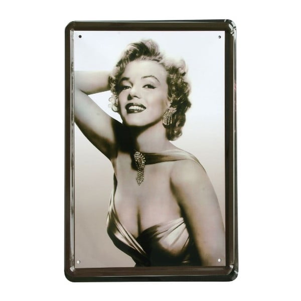 Ceduľa Marilyn Monroe, 20x30 cm