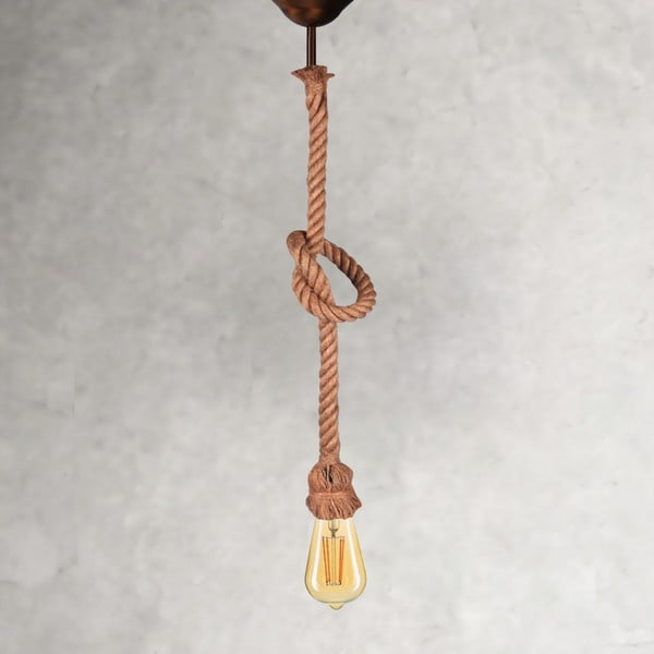 Závesné svietidlo v prírodnej farbe Ayd – Opviq lights-image-1