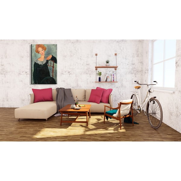 Reprodukcia obrazu Amedeo Modigliani - Woman with Red Hair, 60 x 40 cm-image-1