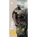 Sivá bavlnená detská osuška 70x140 cm Jurassic World "Rebirth" – Jerry Fabrics