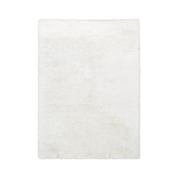 Ručne tuftovaný biely koberec Bakero Mabel White, 190 × 130 cm