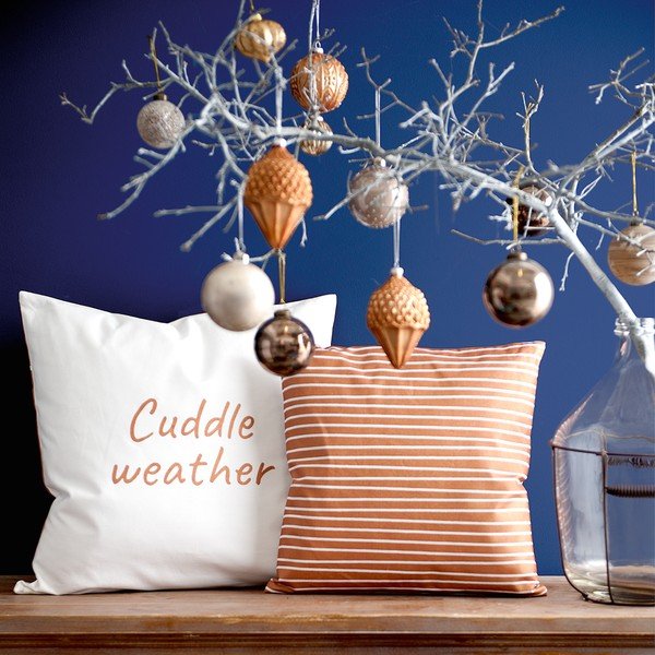 Obojstranná obliečka na vankúš Clayre & Eef Cuddle Weather, 50 x 50 cm-image-3