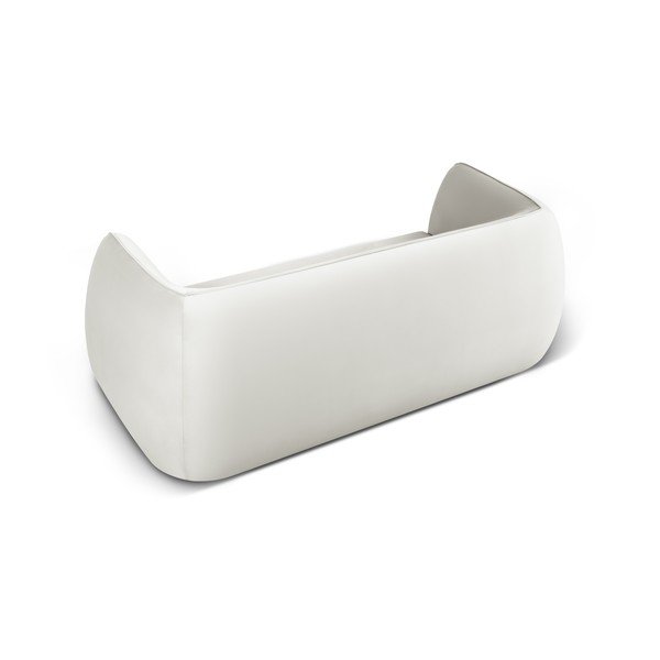 Béžová zamatová pohovka 190 cm Lando – Micadoni Home-image-3