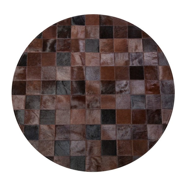 Kožený koberec Pipsa Multi Tones, ⌀ 160 cm