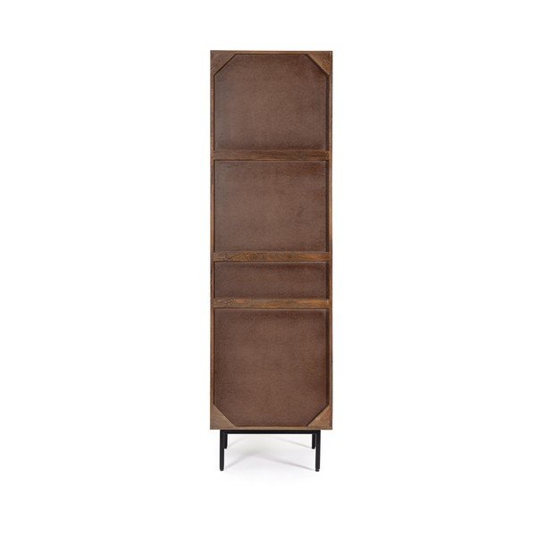 Skriňa z mangového dreva v prírodnej farbe 55x190x40 cm Tadita – Bizzotto-image-3