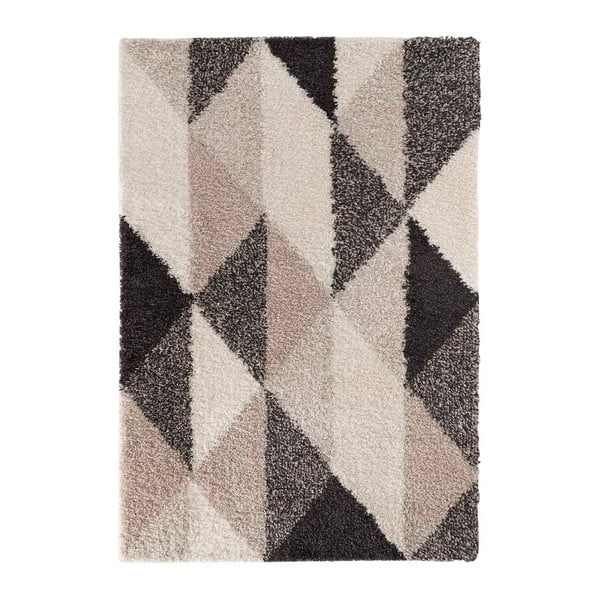 Čierno-béžový koberec 160x230 cm Prism – douceur d'intérieur