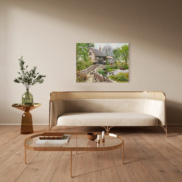 Obraz 60x80 cm Watermill - Styler-image-1