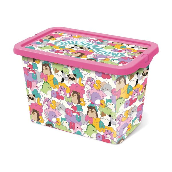 Plastový detský úložný box 29x19x18 cm Stor – SQUISHMALLOWS