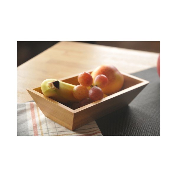 Servírovacia misa z bambusu Bambum, 23 × 13 cm-image-1