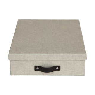 Béžová úložná škatuľa Bigso Box of Sweden Oskar
