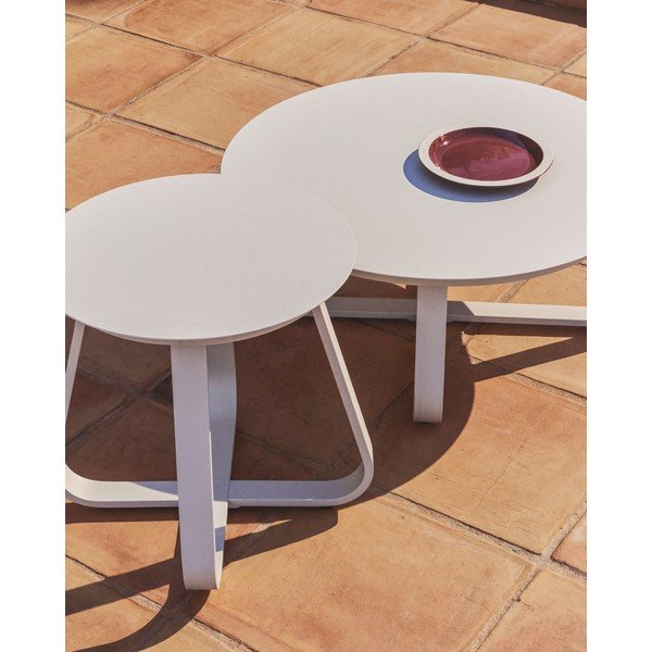 Vínovočervený keramický tanier ø 25 cm Doren – Kave Home-image-2
