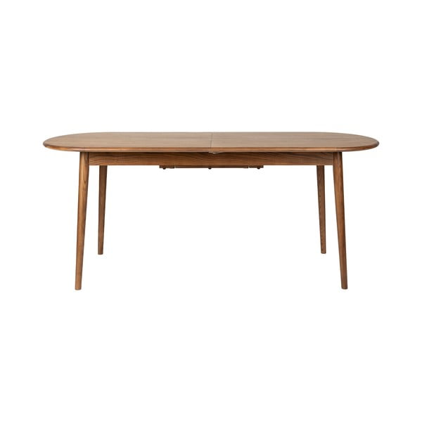 Rozkladací jedálenský stôl s prídavnou doskou v dekore orechového dreva 90x180 cm Twist – Zuiver