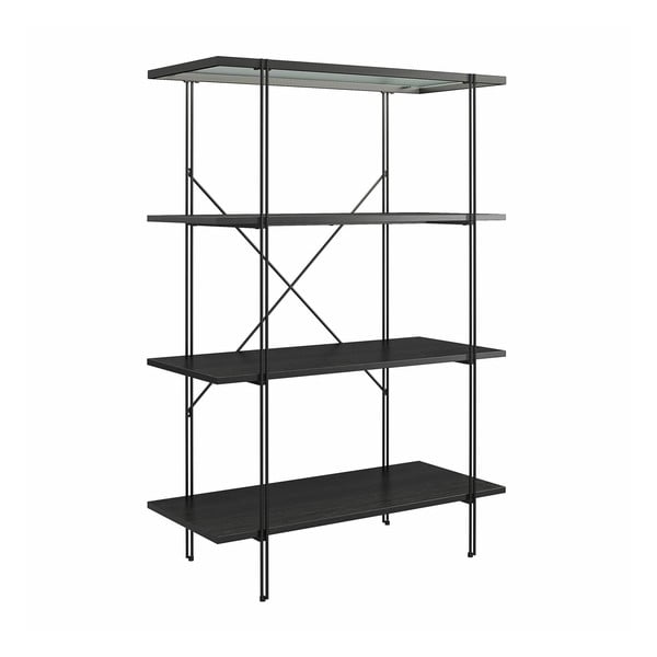 Čierna knižnica v dekore duba 79x117 cm Wainwright - Queer Eye-image-4