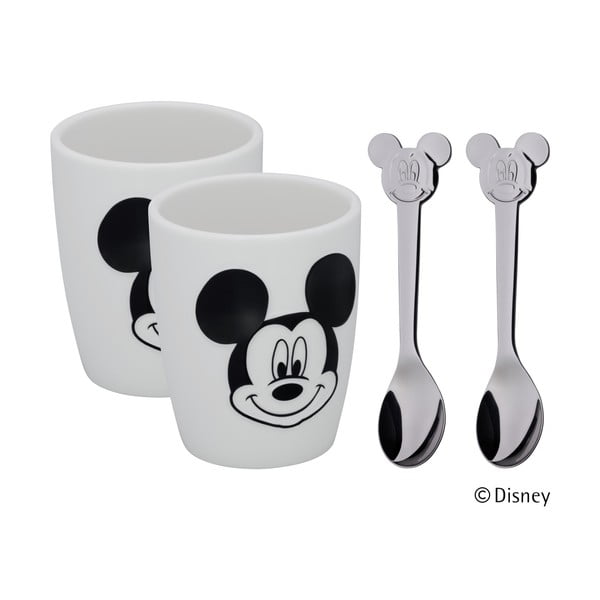 4-dielny detský jedálenský set WMF Cromargan® Mickey Mouse