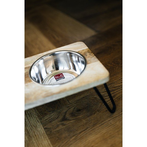 Drevená súprava misiek s podstavcom pre psa Dog Fantasy – Plaček Pet Products-image-3