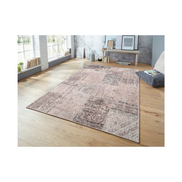 Svetloružový koberec Elle Decoration Pleasure Denain, 200 × 290 cm-image-1