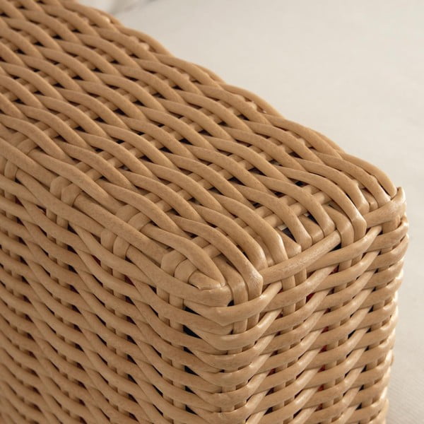 Záhradné kreslo s béžovými vankúšmi Kave Home Acae-image-4