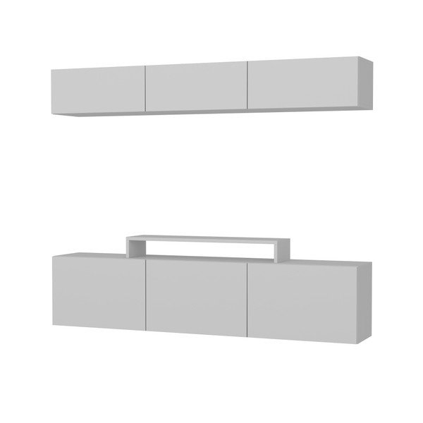 Biela TV stena Mobito Design Line-image-2
