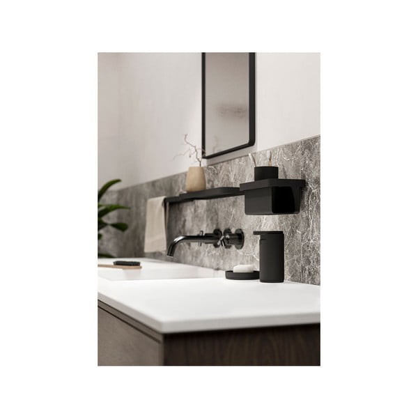 Čierny dávkovač mydla Zone Rim, 200 ml-image-3