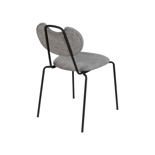 Sivé jedálenské stoličky v súprave 2 ks Aspen - White Label-image-4