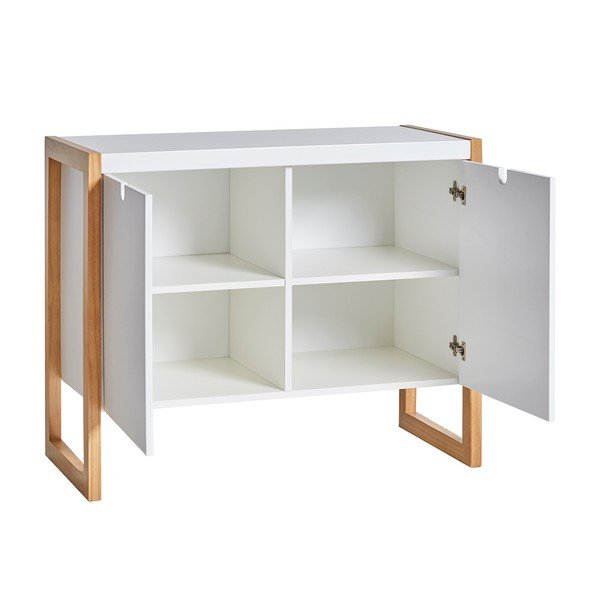 Biela komoda Marckeric Square, 90 × 75 cm-image-4