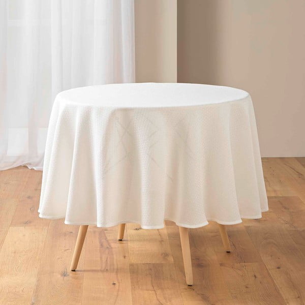 Obrus ​​z žakára ø 180 cm Stella – douceur d'intérieur