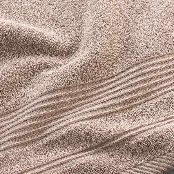 Béžový froté bavlnený uterák 50x90 cm Tendresse – douceur d'intérieur-image-2