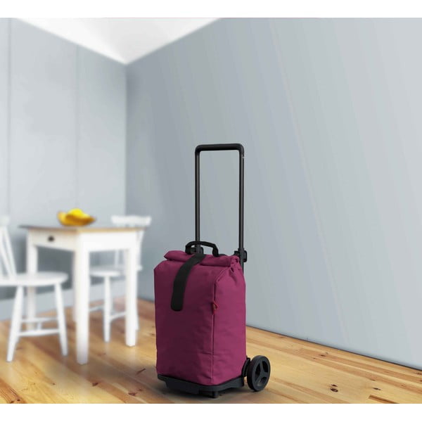 Fialový nákupný vozík Vileda Gimi, 50 l-image-1