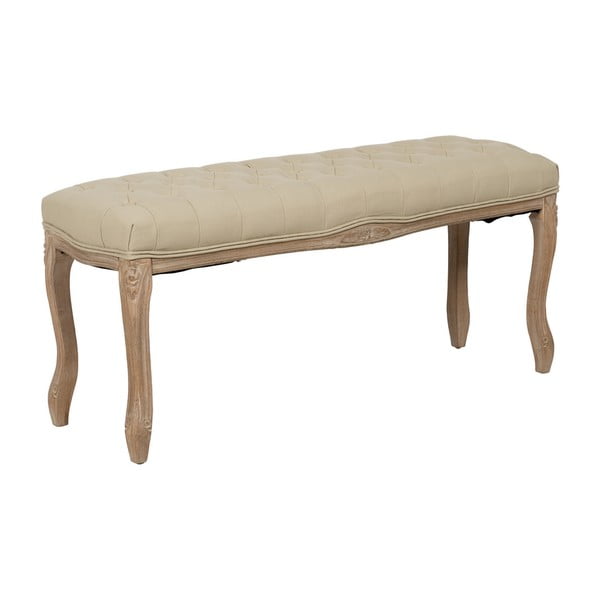 Béžová/v prírodnej farbe lavica Royal – Ixia