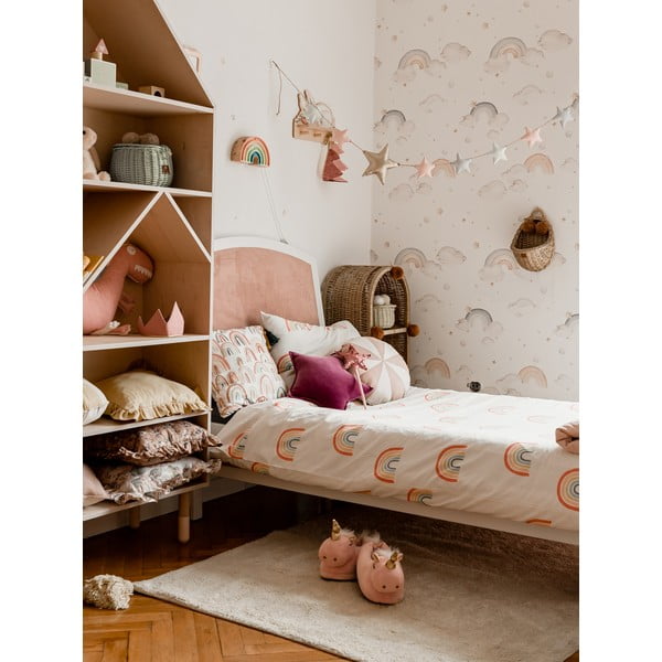 Detská tapeta z netkanej textílie 50 cm x 280 cm Rainbow – Dekornik-image-2