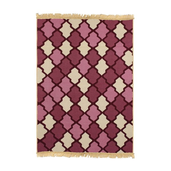 Fialovo-béžový koberec Ya Rugs Claret, 120 x 180 cm
