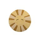 Béžový/jantárový vlnený detský koberec ø110 cm Sun – Bloomingville Mini