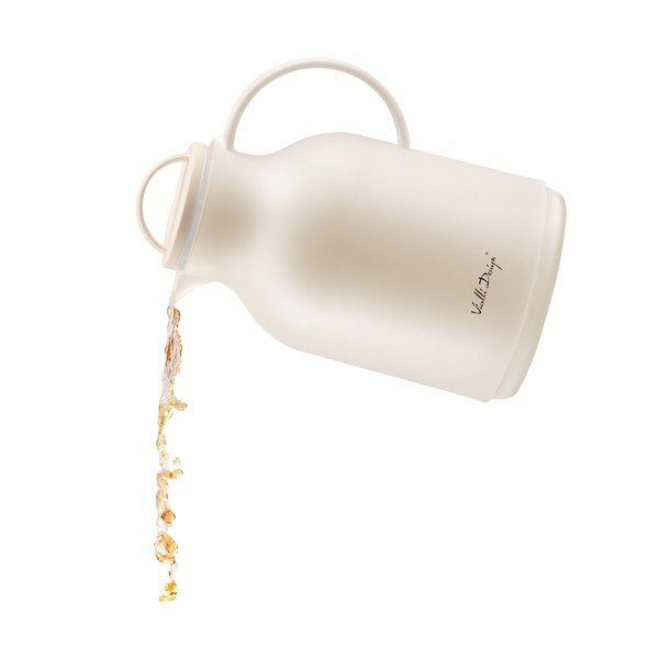 Béžová termoska Vialli Design, 1 l-image-4