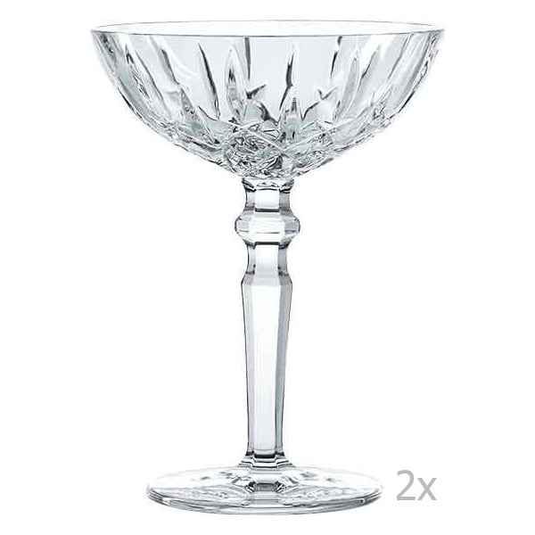 Sada 2 koktailových pohárov z krištáľového skla Nachtmann Noblesse, 180 ml