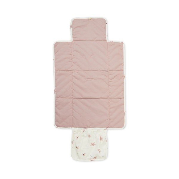 Prebaľovacia podložka 70x44 cm Windflower Creme – Cam Cam Copenhagen