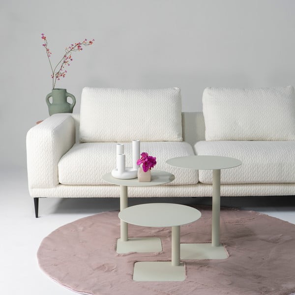 Kovový okrúhly odkladací stolík ø 40 cm Sunny – Spinder Design-image-2