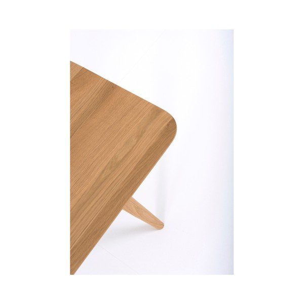 Lavica z masívneho dubového dreva Gazzda Stafa, dĺžka 140 cm-image-1