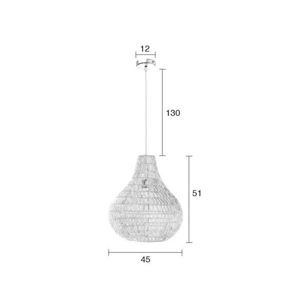 Biele stropné svietidlo Zuiver Cable Drop-image-1